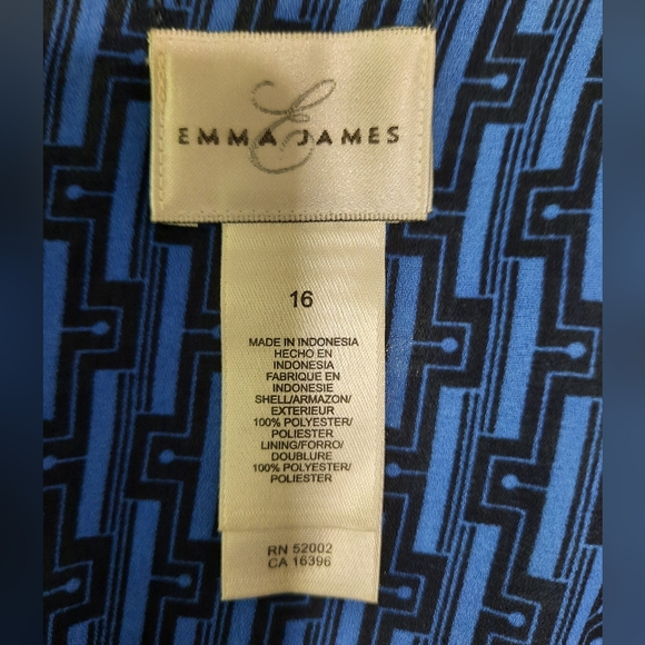 Emma James Reversible High Low Print Skirt - Picture 12 of 12